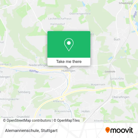 Alemannenschule map