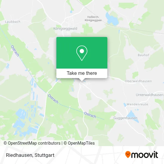 Riedhausen map