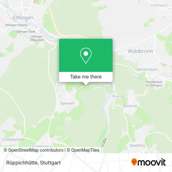 Rüppichhütte map