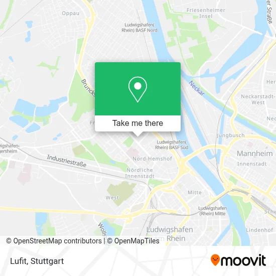 Lufit map