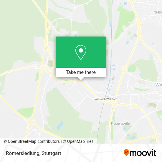 Römersiedlung map