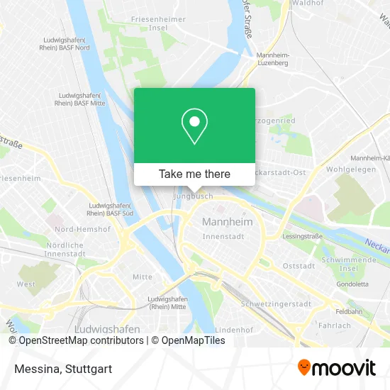 Messina map
