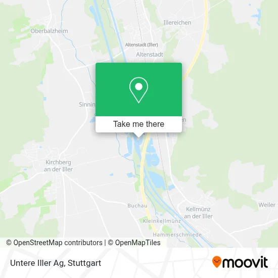 Untere Iller Ag map