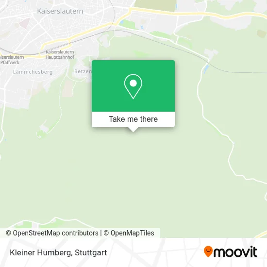 Kleiner Humberg map