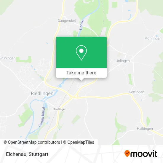 Eichenau map