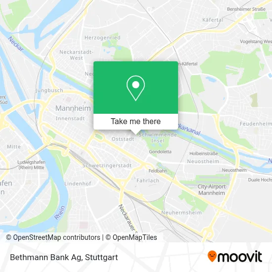 Bethmann Bank Ag map