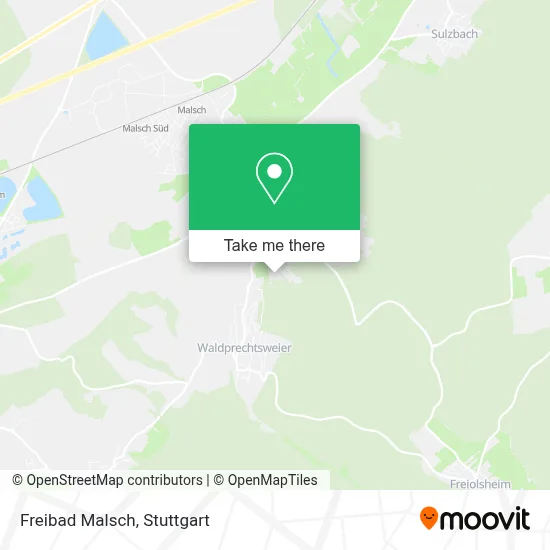 Freibad Malsch map