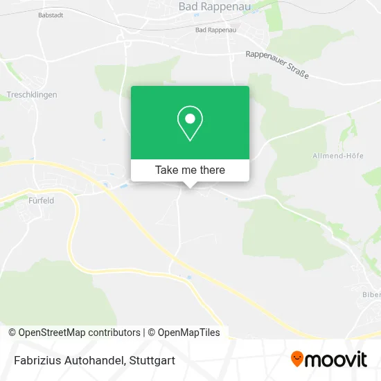 Fabrizius Autohandel map