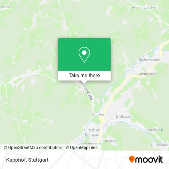 Kapphof map