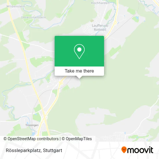 Rössleparkplatz map