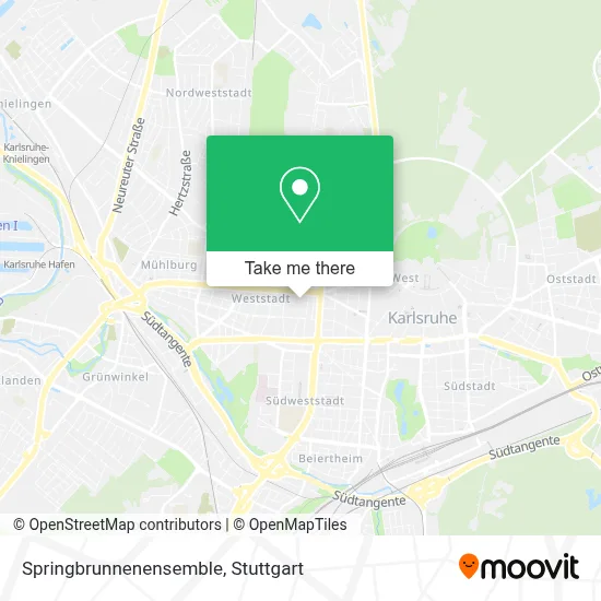 Springbrunnenensemble map