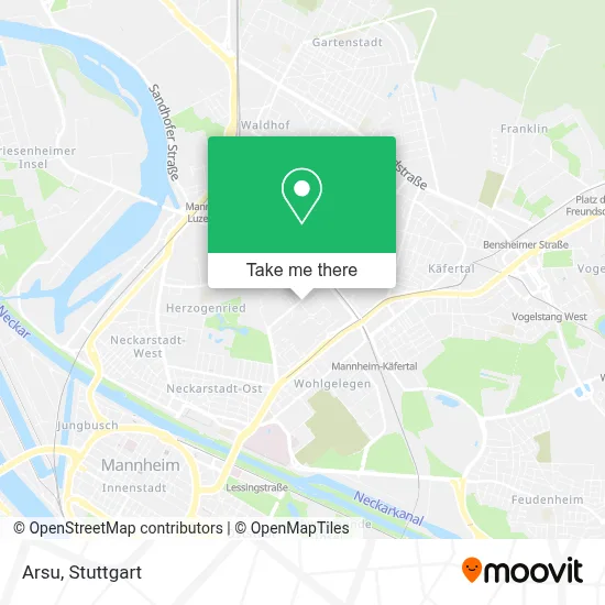 Arsu map