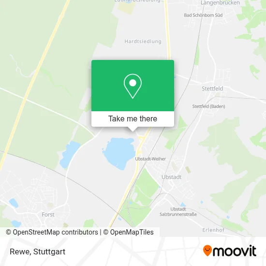 Rewe map