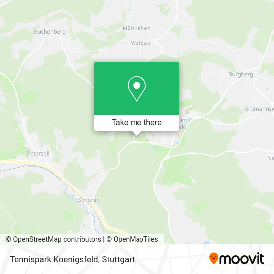 Tennispark Koenigsfeld map