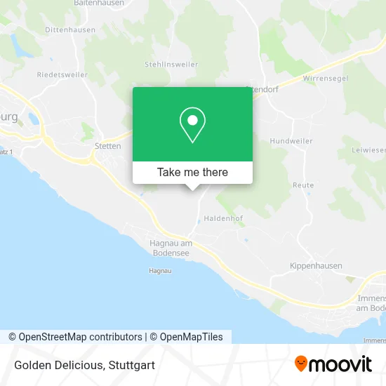 Golden Delicious map