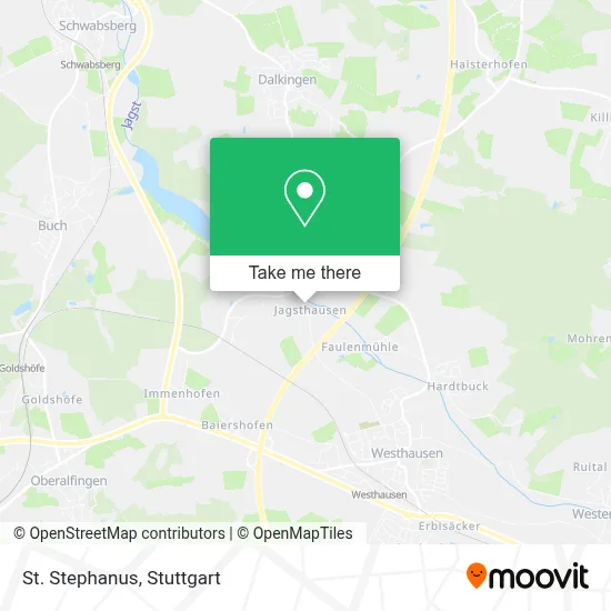 St. Stephanus map