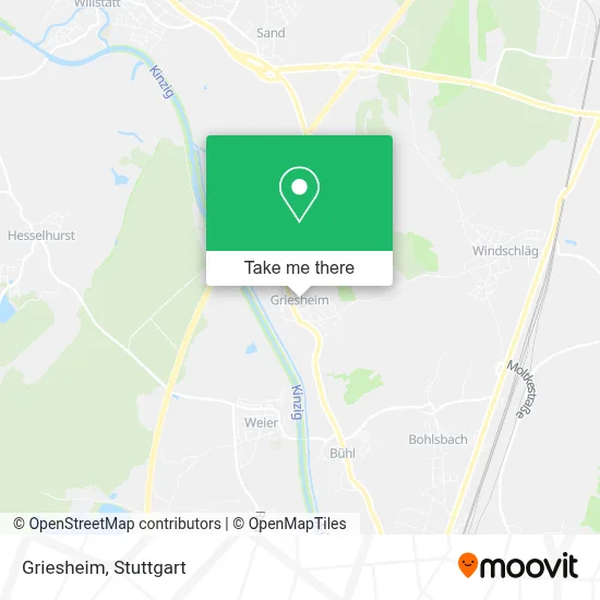 Griesheim map