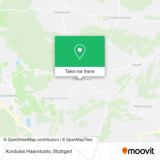 Kordulas Haarstudio map