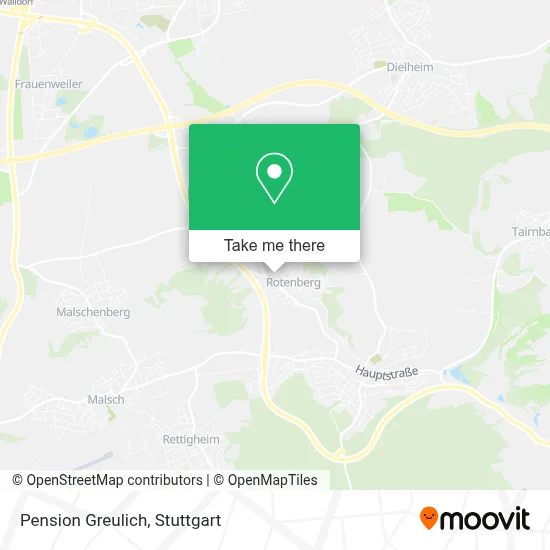 Pension Greulich map