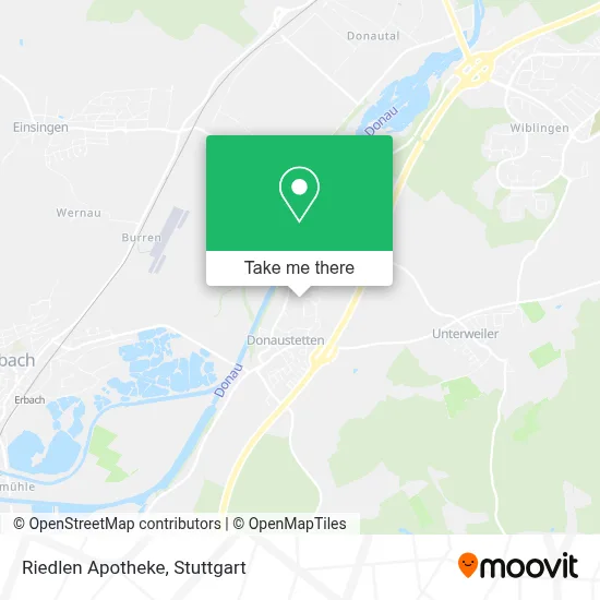 Riedlen Apotheke map