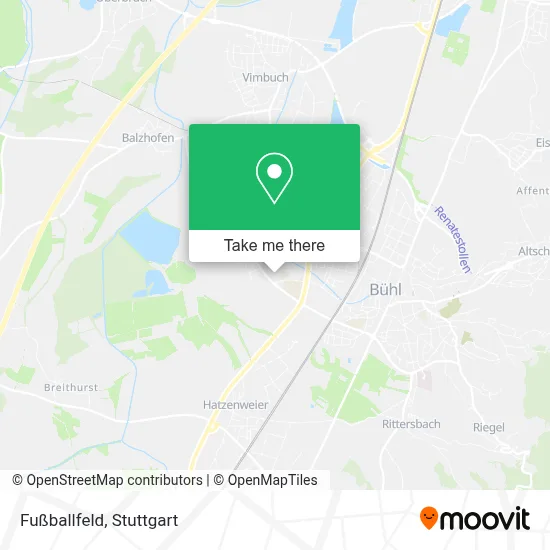 Fußballfeld map