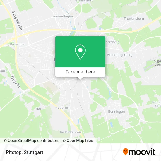 Pitstop map