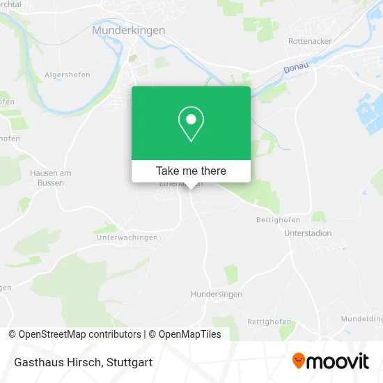 Gasthaus Hirsch map