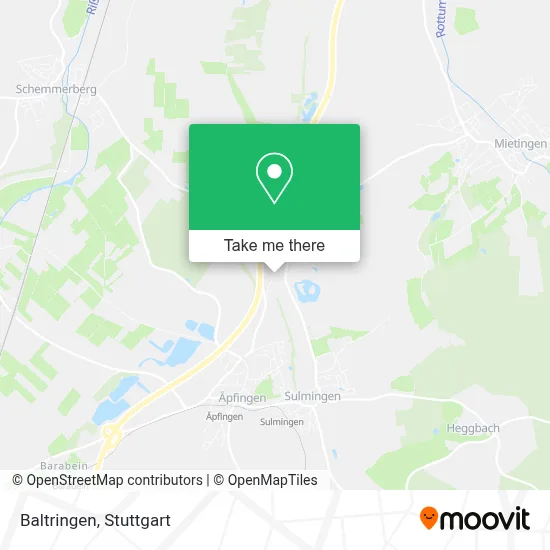 Baltringen map