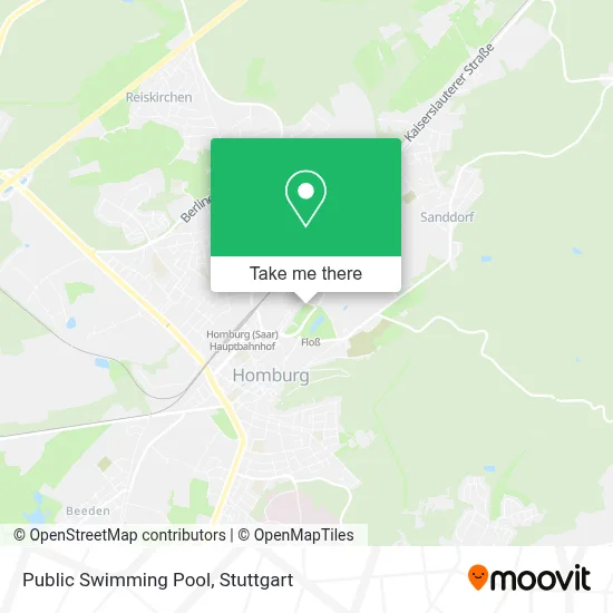 Freibad map