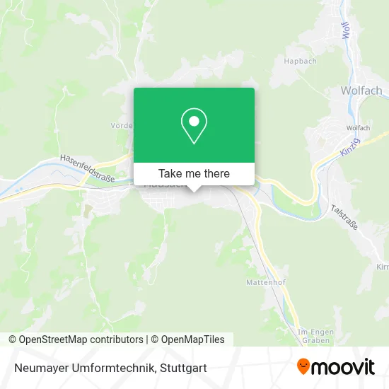 Neumayer Umformtechnik map