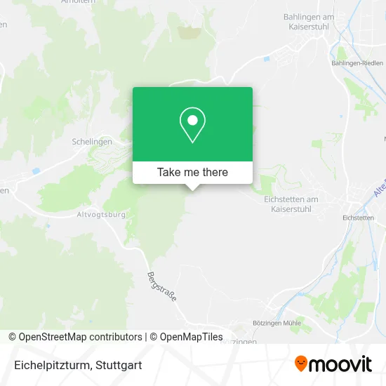 Eichelpitzturm map