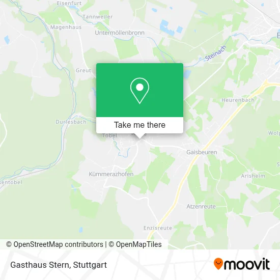 Gasthaus Stern map
