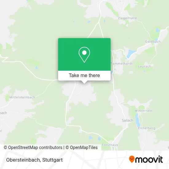 Obersteinbach map