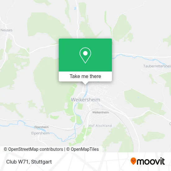 Club W71 map