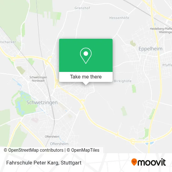 Fahrschule Peter Karg map