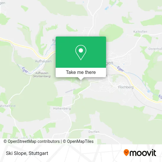 Skipiste map