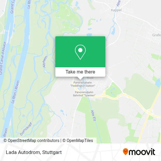Lada Autodrom map