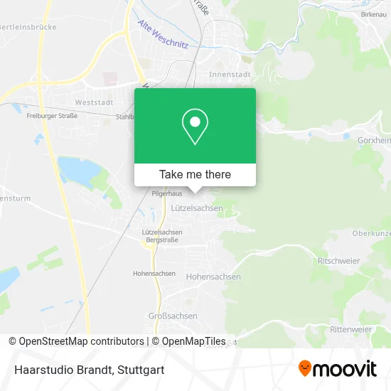 Haarstudio Brandt map
