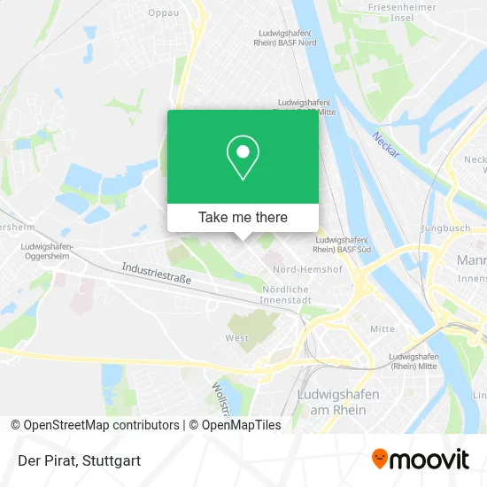 Der Pirat map
