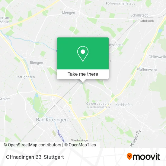 Offnadingen B3 map