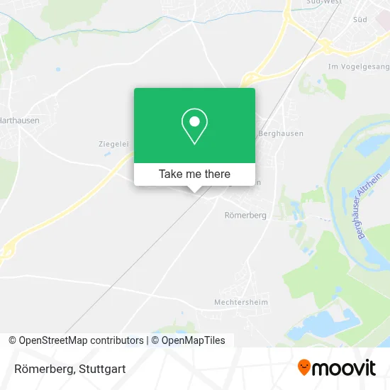 Römerberg map