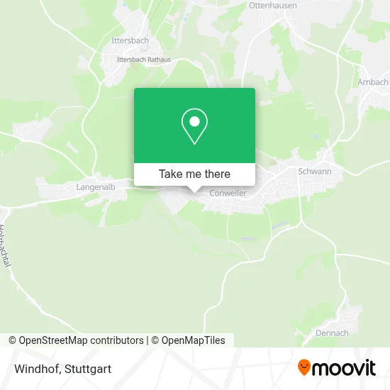 Windhof map