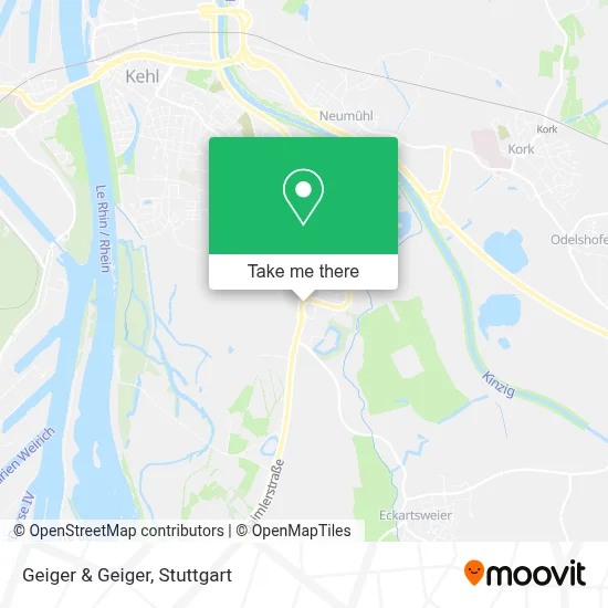 Geiger & Geiger map