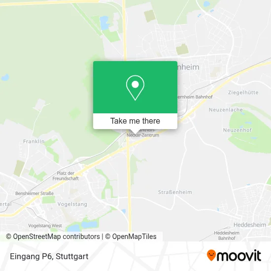Eingang P6 map