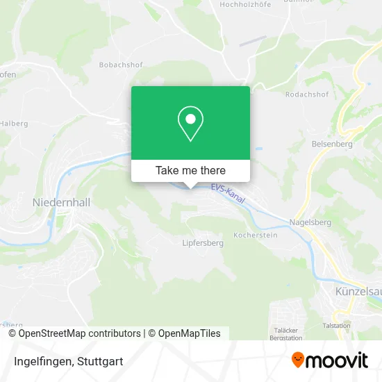 Ingelfingen map