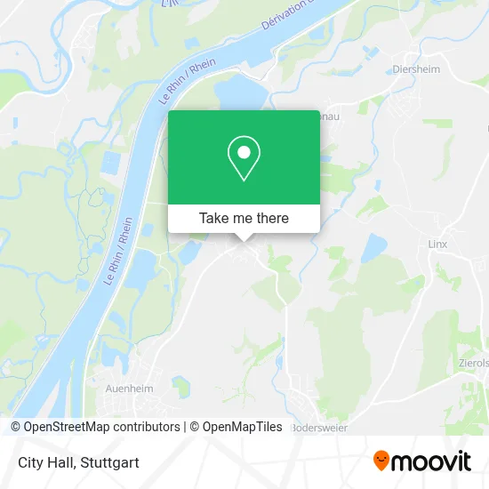 Rathaus map