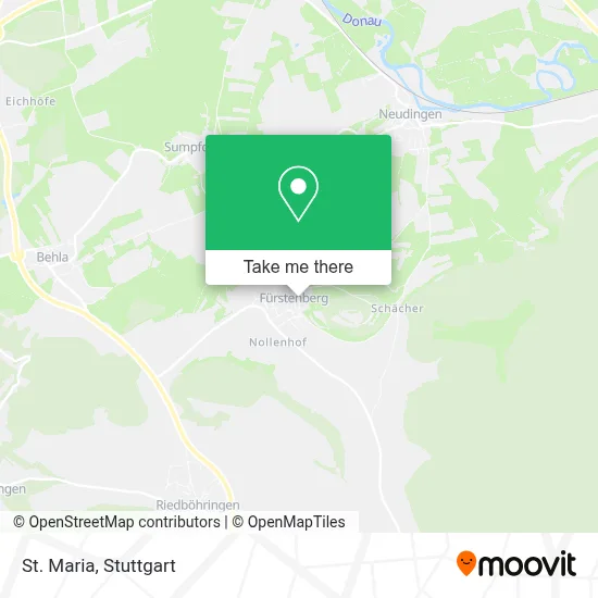 St. Maria map