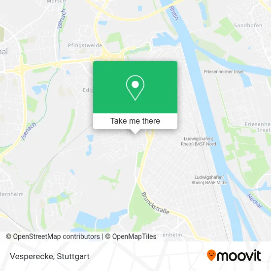 Vesperecke map