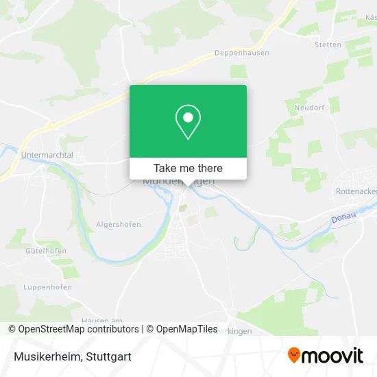 Musikerheim map