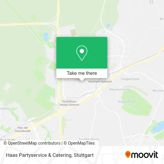 Haas Partyservice & Catering map
